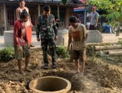 Satgas TMMD Bangun Sumur Galian, Warga Talio Tak Lagi Krisis Air Bersih