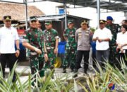Pangdam XI/Tanjungpura Tinjau Kesiapan Upacara Penutupan TMMD ke-124 di Barito Selatan