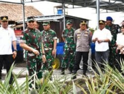 Pangdam XI/Tanjungpura Tinjau Kesiapan Upacara Penutupan TMMD ke-124 di Barito Selatan
