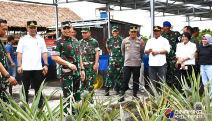 Pangdam XI/Tanjungpura Tinjau Kesiapan Upacara Penutupan TMMD ke-124 di Barito Selatan