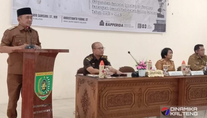 Wabup Barsel Buka Forum Lintas Perangkat Daerah, Rumuskan Arah Pembangunan 2025–2029