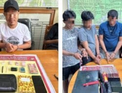 Lima Pengedar Sabu Dibekuk Satuan Resnarkoba Polres Barsel dalam Waktu Tiga Jam