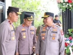 Kapolres Barsel Hadiri Penutupan TMMD ke-124 Bersama Wakasad di Barito Selatan