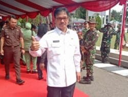 Ketua DPRD Barsel Hadiri Penutupan TMMD ke-124 oleh Wakil KSAD Letjen TNI Tandyo Budi Revita