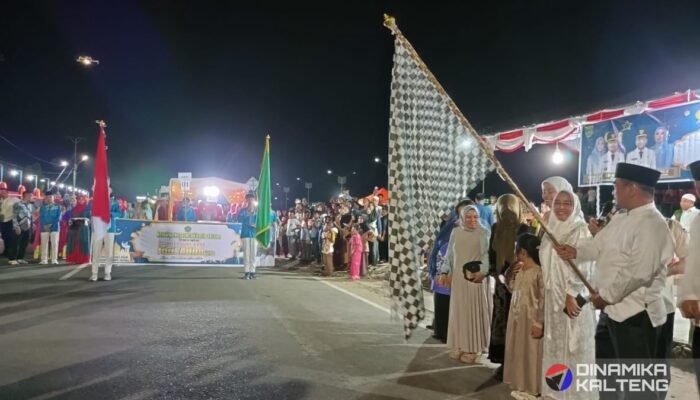 Bupati dan Wakil Bupati Barsel Lepas Pawai Takbir Idul Adha 1446 H