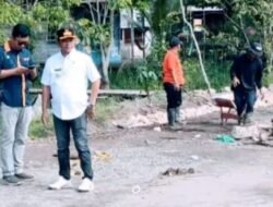 Wabup Barsel Tinjau Jalan Rusak di Pararapak, Pemkab Ambil Langkah Cepat