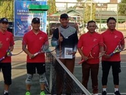 Turnamen Tenis Kapolres Cup Meriahkan Hari Bhayangkara ke-79 di Barito Selatan
