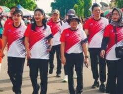 Kepala Dinas PUPR Ita Minarni yang Juga Selaku Plh Sekda Barsel Hadiri Rangkaian HUT Bhayangkara Ke 79