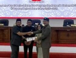 Ketua DPRD Pimpin Rapat Paripurna 20 Masa Sidang III Tahun 2025