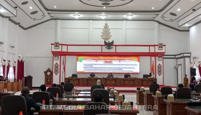 Semua Fraksi DPRD Barsel Sepakat Bahas Ranperda RPJMD 2025–2029