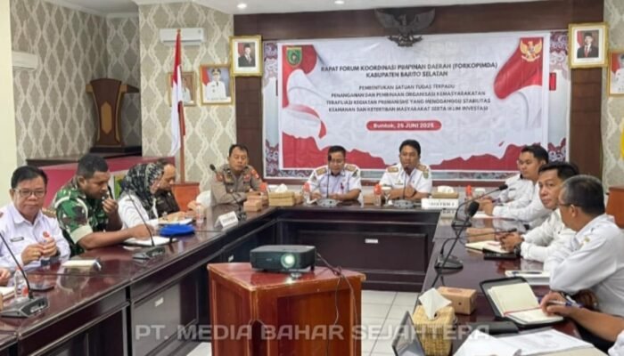 Pemkab Barsel dan Forkopimda Sepakat Bentuk Satgas Terpadu Berantas Premanisme