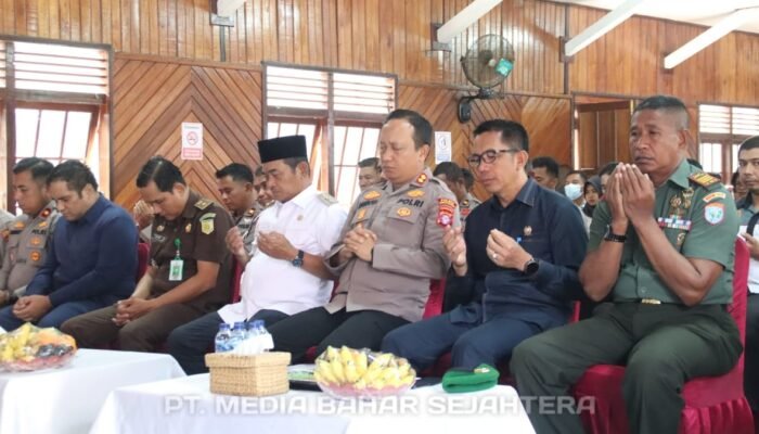 Wabup Khristianto Yudha Hadiri Doa Bersama Lintas Agama Peringatan Hari Bhayangkara ke-79 di Barsel