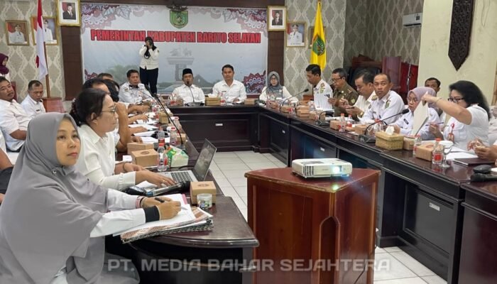 Wabup Barsel Pimpin Rakor, Dorong Optimalisasi PAD Daerah