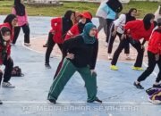 TP PKK Barsel Menggelar Senam Bersama Lansia dan Cek Kesehatan Gratis