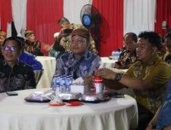 Polres Barsel Gelar Nobar Wayang Kulit Dengan Lakon Amarta Binangun