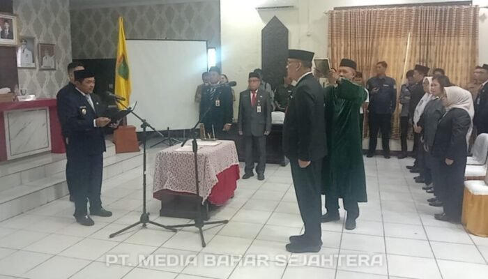 Edi Purwanto Resmi Dilantik Jadi Staf Ahli Bidang Hukum dan Politik Pemkab Barito Selatan