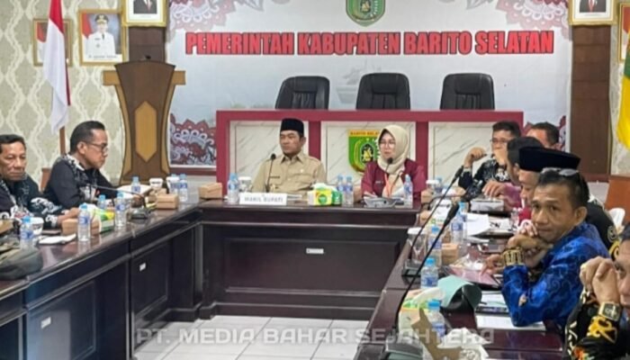 Wakil Bupati Barsel Pimpin Rapat Peningkatan PAD