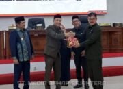 DPRD Menggelar Rapat Paripurnaa Beragendakan Penyampaian Pengantar Pidato Bupati Tentang Ranperda Pertanggungjawaban Pelaksanaan APBD 2024
