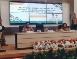 Bupati Barsel Buka Pelatihan Public Speaking bagi Pemuda dan ASN