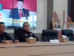Wakil Ketua DPRD Barsel Hadiri Rapat Pengawasan Komite I DPD RI di Kantor DPUPR