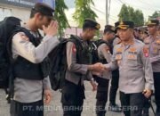 Kapolres Barsel Pimpin Apel Kesiapan Pengamanan PSU di Barito Utara