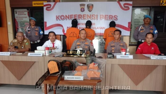 Tiga Tersangka Pembakaran Lahan di Barito Selatan Diamankan Polres, Satu Pemberi Upah Masih Buron