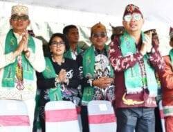 Bupati Barito Selatan Eddy Raya Samsuri dan Wakil Bupati Khristianto Yudha Hadiri HUT Ke 23 Kabupaten Barito Timur