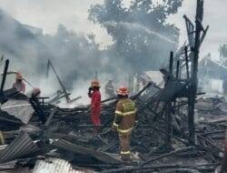 Rumah di Buntok Kota Hangus Terbakar, Kerugian Capai Ratusan Juta Rupiah