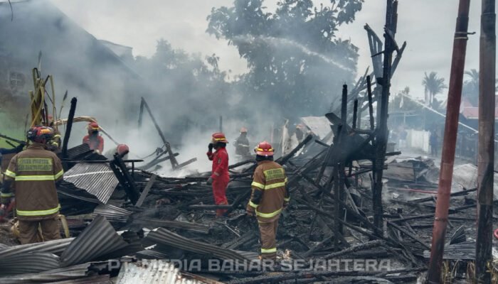 Rumah di Buntok Kota Hangus Terbakar, Kerugian Capai Ratusan Juta Rupiah
