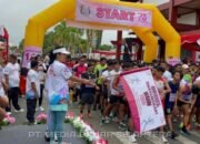 Wabup Khristianto Yudha Hadiri Bhayangkari Run 5K 2025 di Barsel