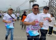 Ketua DPRD Barsel Hadiri Bhayangkari Run 5K 2025, Ajak Masyarakat Hidup Sehat