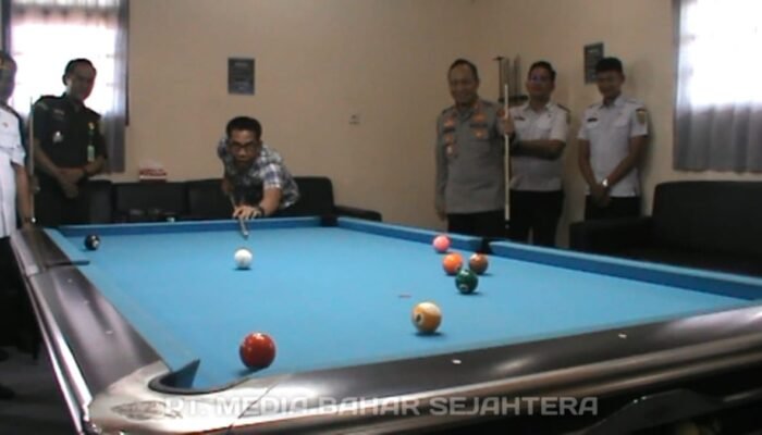 Wakil Ketua I DPRD Barsel Hadiri Peresmian Rain Ball Billiard and Cafe