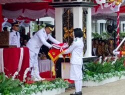 Pemkab Barsel Gelar Upacara Peringatan HUT ke-80 RI Tahun 2025
