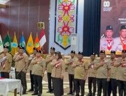 Bupati Eddy Raya Samsuri Dikukuhkan sebagai Mabicab gerakan Pramuka Barsel
