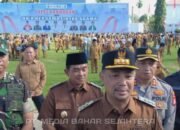 Bupati Eddy Raya Pimpin Apel Gabungan dan Doa Lintas Agama di Barsel