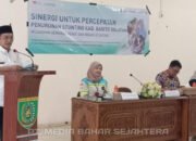 Wabup Barsel dan PT Adaro Tandatangani MoU Penurunan Stunting