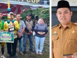 MTs Miftahul Jannah Dusun Hilir Raih Juara Turnamen Mini Soccer Bupati Cup Barsel 2025