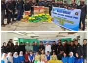 Sambut HUT Barsel ke-66, PWI Bagikan Sembako ke Panti Asuhan dan Warga Kurang Mampu