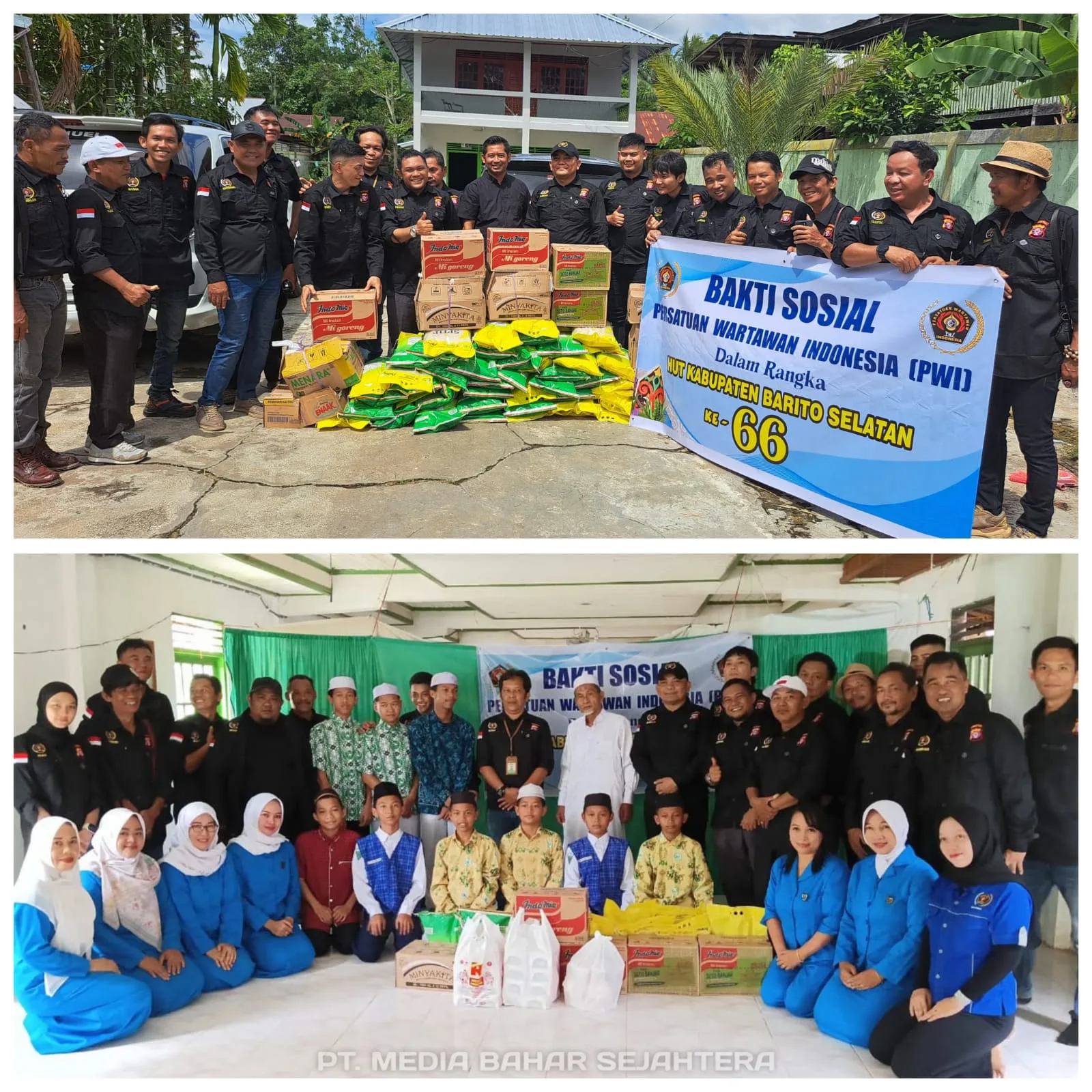 Ribuan Warga Padati Stadion Batuah Rayakan HUT Barito Selatan dengan Makan Gratis”