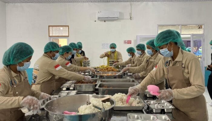 SPPG Kemala Presisi Polres Barsel Komitmen Jaga Mutu Makanan Melalui Proses Food Safety