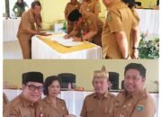 Serah Terima Jabatan Kadisdik Barito Selatan, Manat Simanjuntak Resmi Pimpin Dinas Pendidikan