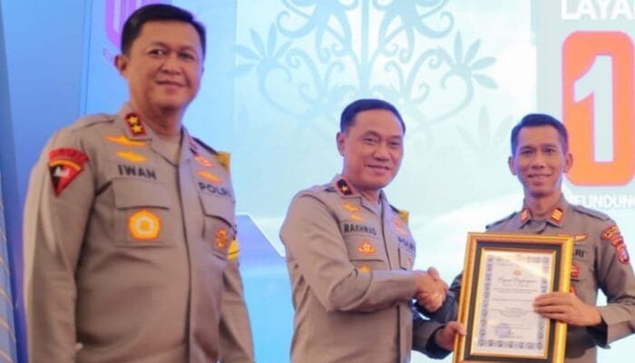 Polres Barsel Raih Penghargaan Video Pendek di Duta Mall Palangka Raya