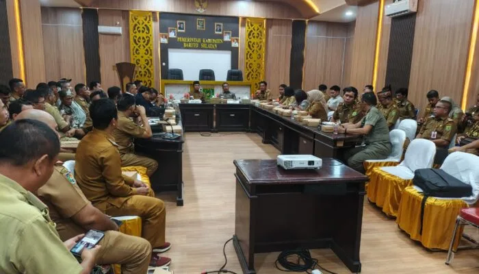 Pemkab Barito Selatan Gelar Rapat Koordinasi Bahas Penambang Emas Tanpa Izin di Sepanjang Sungai Barito‎