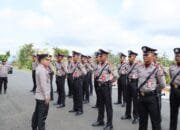 Kapolres Barsel Pimpin Upacara Pembukaan Latihan Kerja Siswa SPN Polda Kalteng