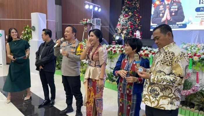 Perayaan Natal Polres Barito Selatan Tahun 2025 Dihadiri Wakil Bupati Khristianto Yudha