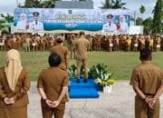 Pemkab Barito Selatan Gelar Apel Besar Awal Tahun 2026, Bupati Tekankan Disiplin dan Efisiensi Anggaran
