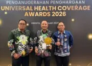 Bupati Barsel Eddy Raya Samsuri Raih Penghargaan UHC Awards 2026 dari BPJS Kesehatan