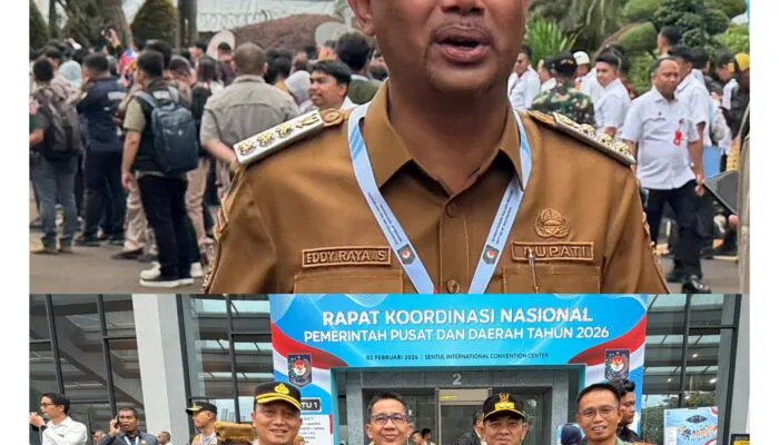 Bupati dan Wabup Barsel Hadiri Rakornas Pemerintah Pusat dan Daerah 2026 di Bogor