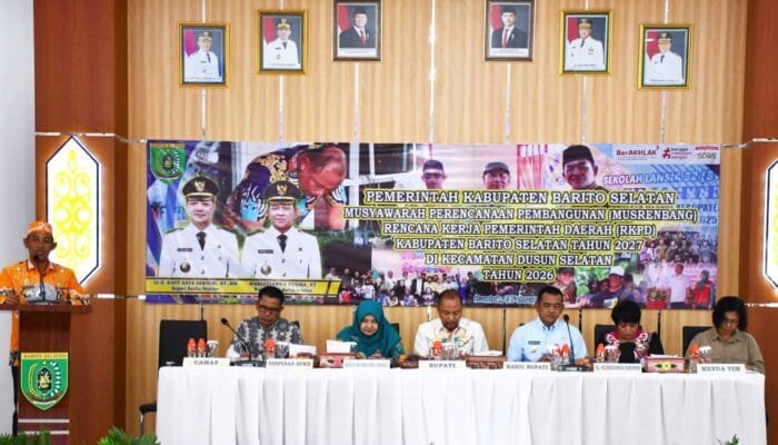 Musrenbang Kecamatan Dusun Selatan Bahas RKPD Tahun 2027