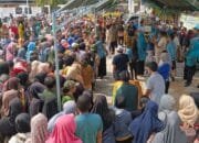 Ratusan Warga Antusias Ikuti Gerakan Pangan Murah TP PKK Barito Selatan Jelang Ramadan 1447 H